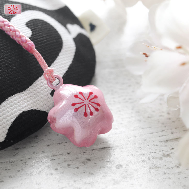 楽天市場】【在庫商品】桜水琴鈴 [M便 1/10] すず ストラップ チャーム