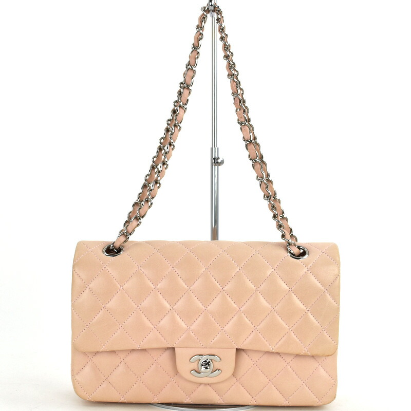 楽天市場】シャネル バッグ チェーンショルダー マトラッセ Wフラップ