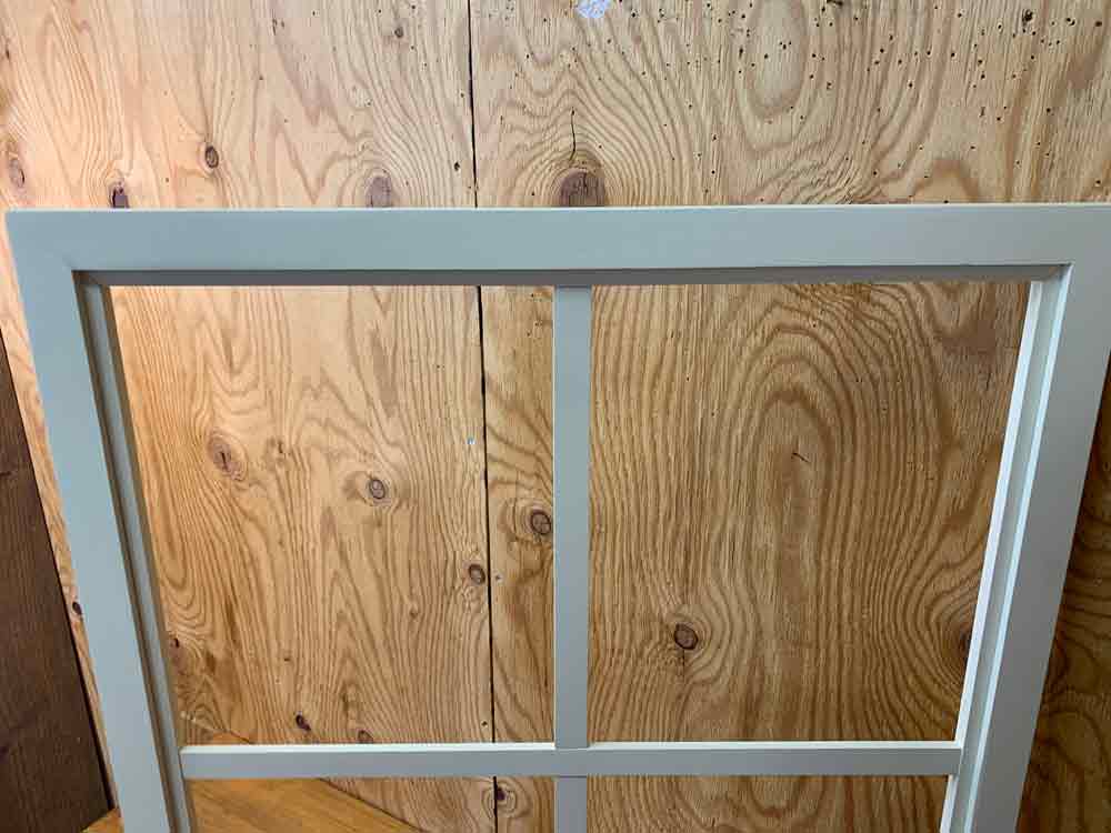 楽天市場】ウッドフレーム 窓枠 ガラスなし アンティークホワイト 55×2