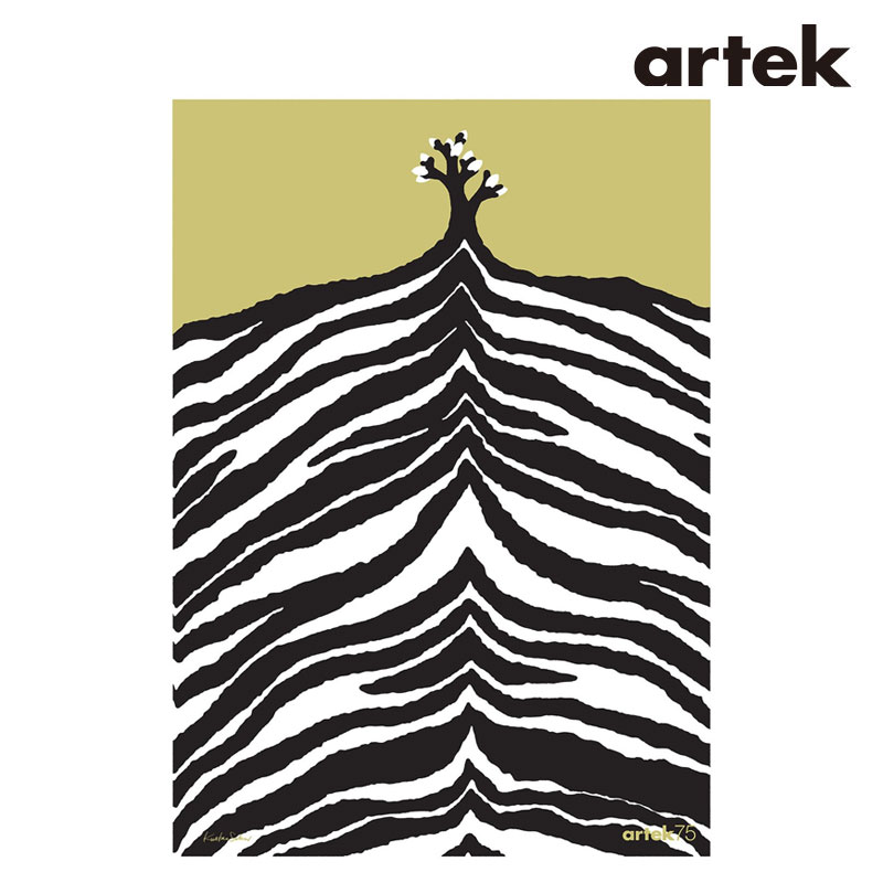 楽天市場】Artek (アルテック) ポスター 75周年 フィンランド