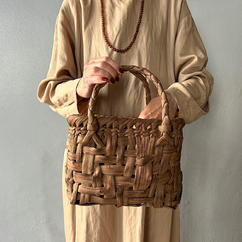 楽天市場】新入荷 山葡萄かごバッグ 太網代（中）ラッピング不可 YB