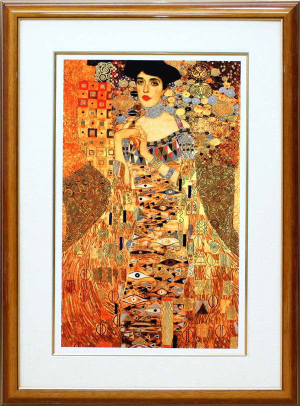 楽天市場】グスタフ クリムト「アデーレ ブロッホバウアーの肖像」展示