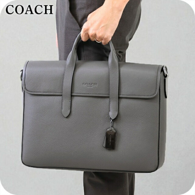 楽天市場】コーチ COACH メンズ（カラーグレー）（ビジネスバッグ
