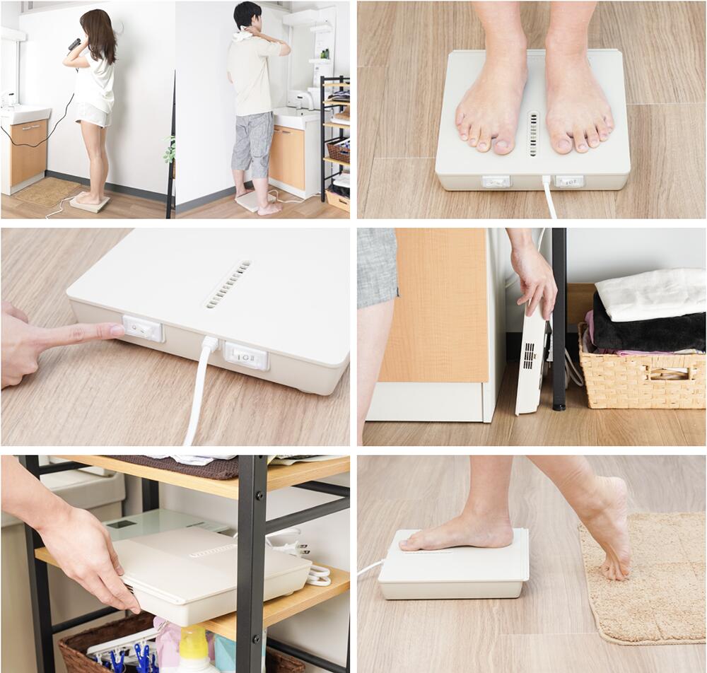 楽天市場】のれせん2 サンコー お風呂あがり全身爽快乗れる扇風機