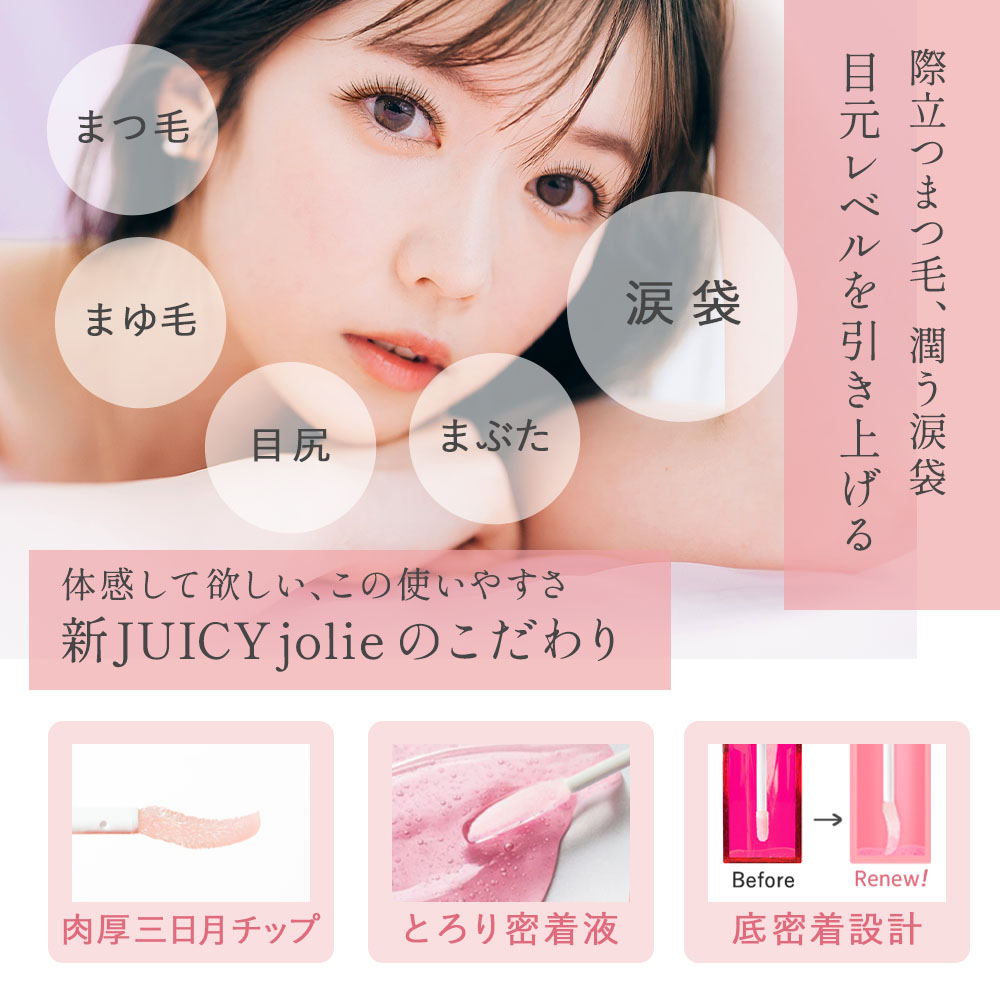 楽天市場】【ビズキ公式】ジューシージョリー [2本セット] まつ毛美容
