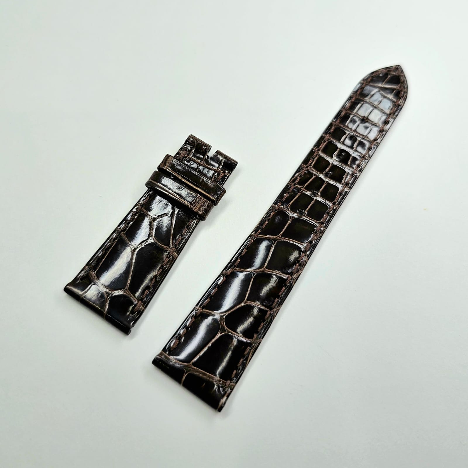 楽天市場】パテックフィリップ純正革ベルト20-16mmエナメルブラウン