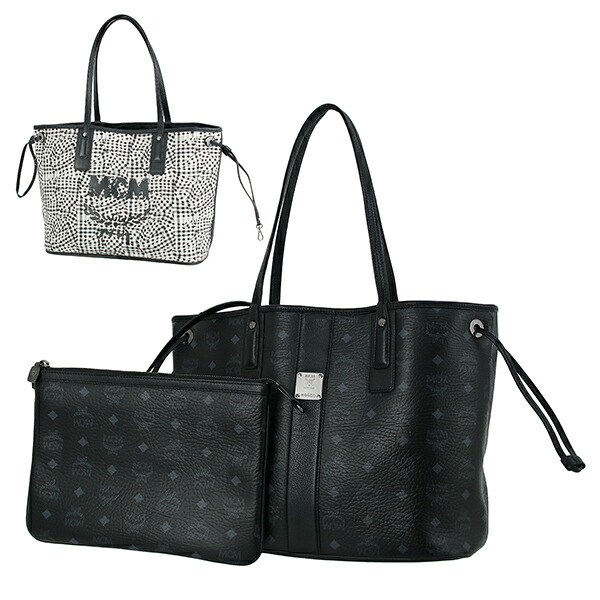 楽天市場】【超美品】 エムシーエム MCM トートバッグ リバーシブル