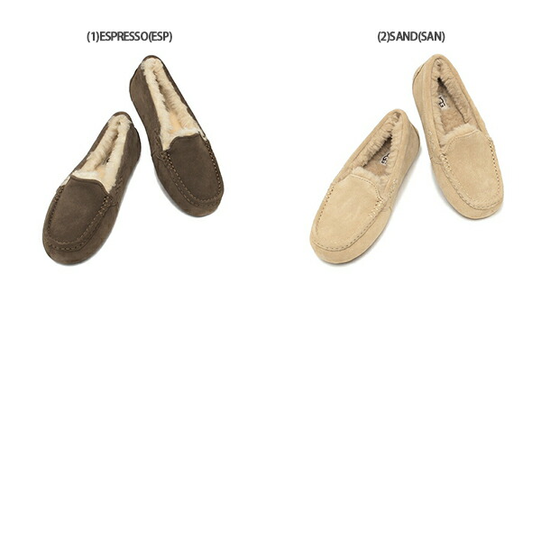 楽天市場】アグ デッキシューズ モカシン スリッポン アンスレー