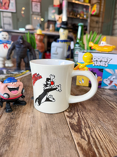 楽天市場】トゥイーティー ＆ シルベスター フィギュア付き マグカップ