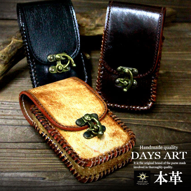 楽天市場】硬質牛革 レザーシガレットケース タバコケース 煙草入れ