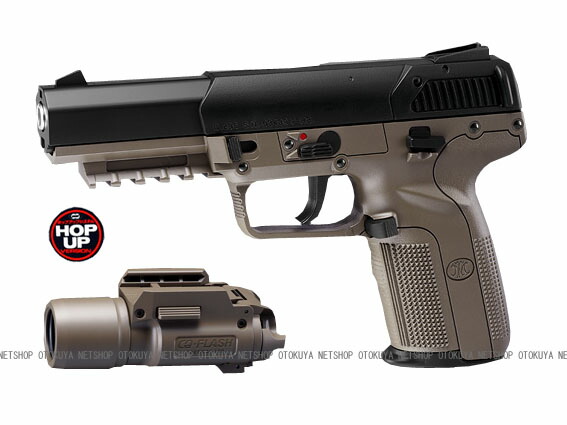 楽天市場】ガスブローバック FN ファイブセブン フラットダークアース