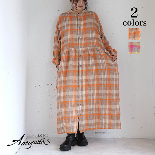 楽天市場】【新作】iCHi Antiquites(イチアンティークス)タータン