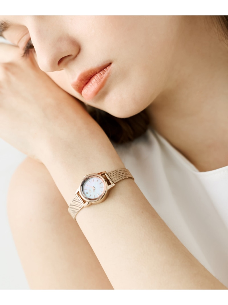 楽天市場】ソーラーウォッチ メッシュベルト ete エテ アクセサリー