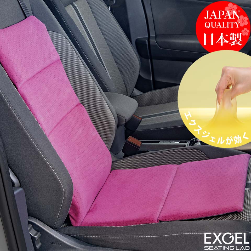 楽天市場】エクスジェル exgel ハグドライブ バッククッションの通販