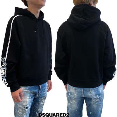 楽天市場】ディースクエアード DSQUARED2 パーカー フーディ メンズ