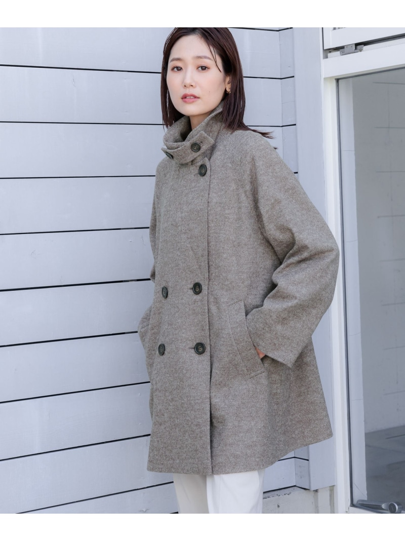 楽天市場】【SALE／20%OFF】(W)カロヤカSTRエリ2WAYコート GLOBAL WORK