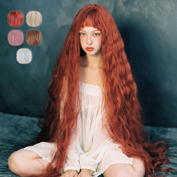 楽天市場】ウィッグ フルウィッグ 超ロングパーマ 巻き毛 レディース