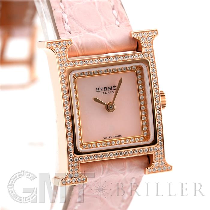 楽天市場】エルメス Hウォッチ HH1.174.400 ピンクゴールド 付属品完品