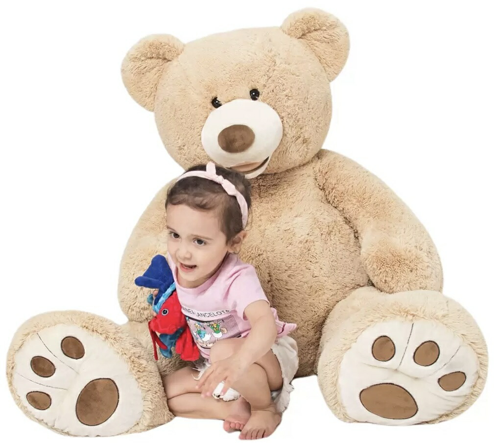 楽天市場】☆正規品☆ 5色から選べる！ハグミービッグベア 全長134cm