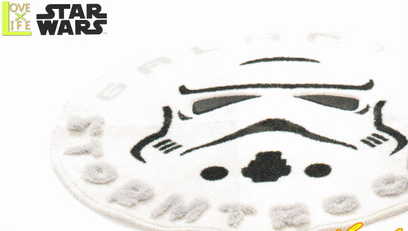 楽天市場】【スターウォーズ】【STAR WARS】円型フックマット