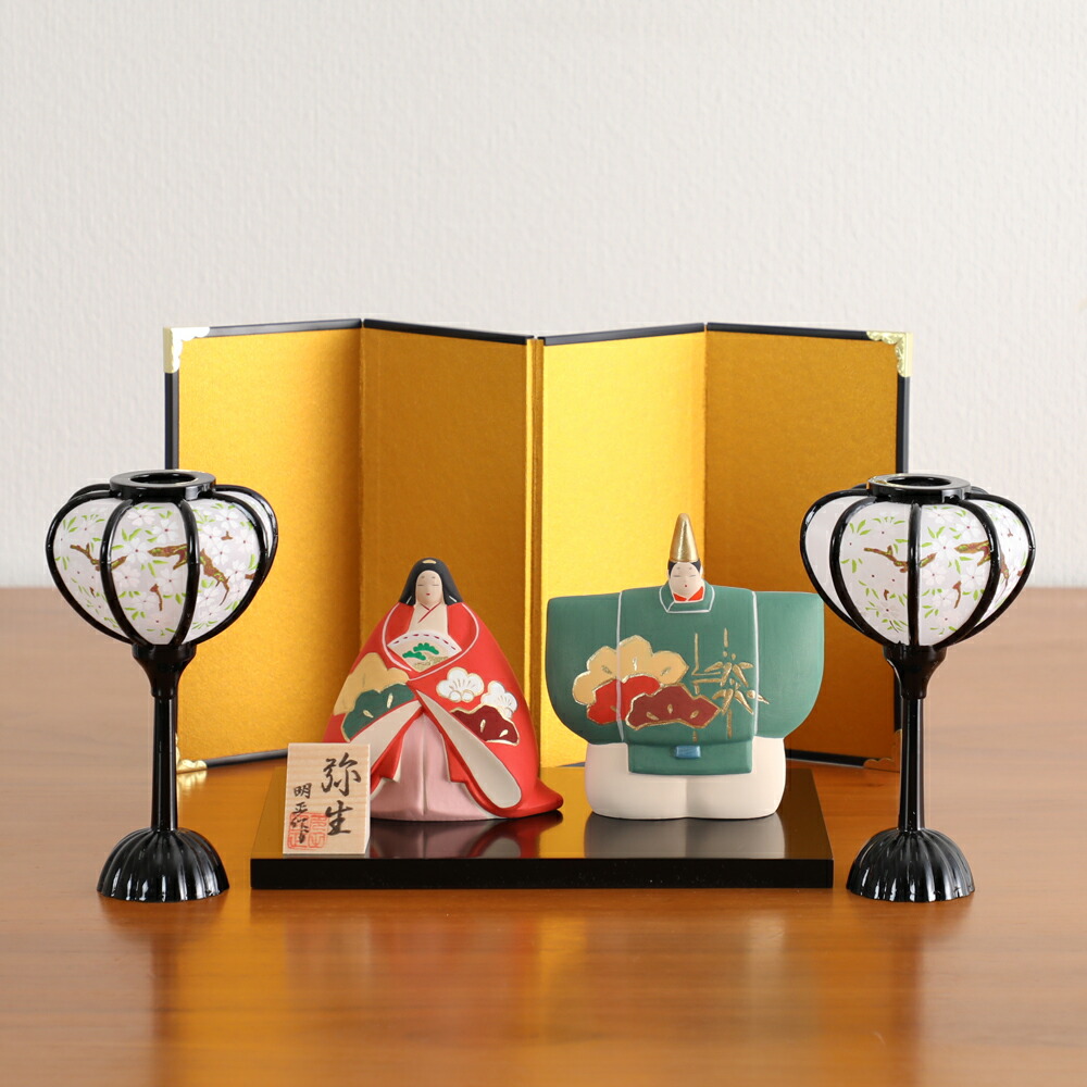 楽天市場】屏風 四曲屏風 屏風単品 高さ150mm 金屏風 人形用 雛人形 雛