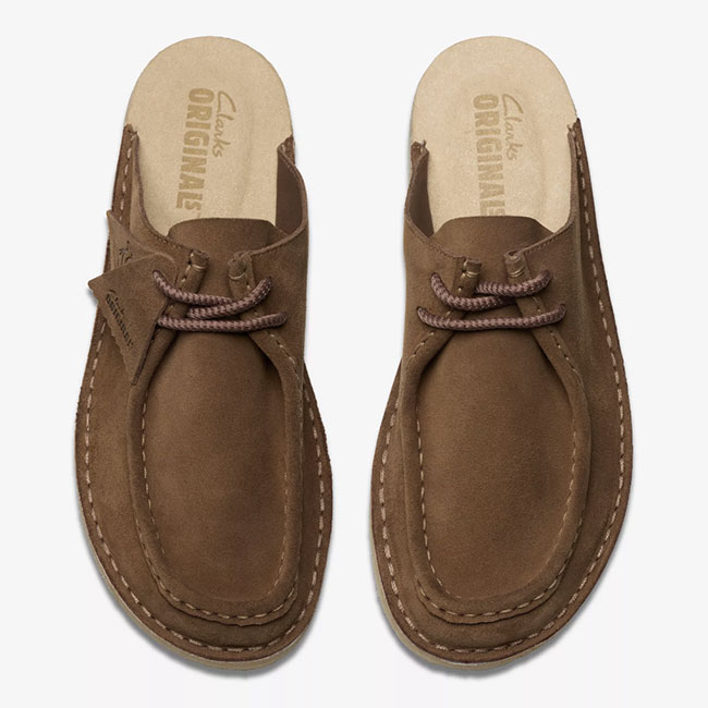 楽天市場】Clarks クラークス デザートノマド ミュール 26175863 茶色