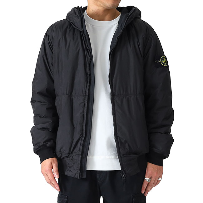 楽天市場】STONE ISLAND ストーンアイランド プリマロフト 中綿 フード