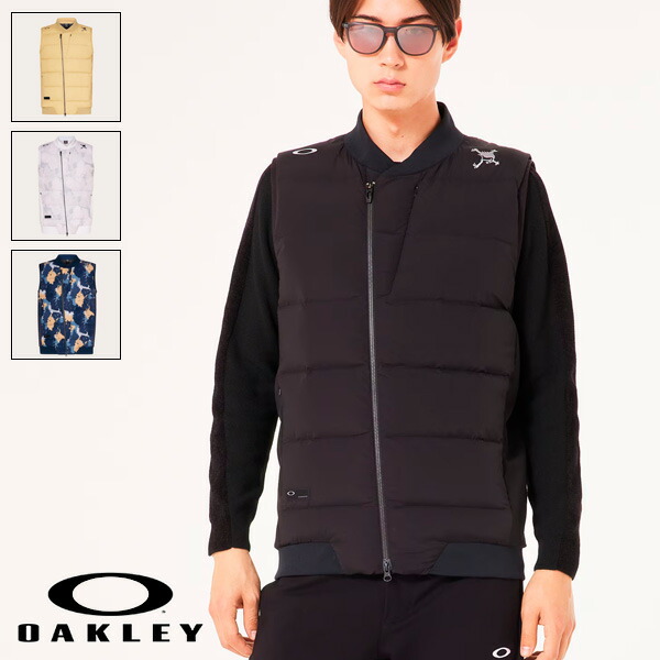 楽天市場】オークリー ダウンベスト スカル ダイヤゴルナル ダウン