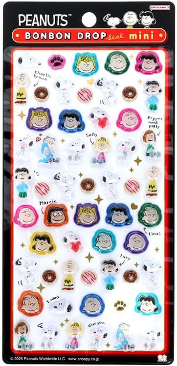 楽天市場】スヌーピー＆フレンズ ボンボンドロップシール ミニ