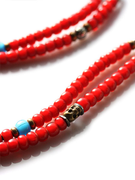 楽天市場】M.Cohen エムコーエン 【 アンティークビーズ&レザー