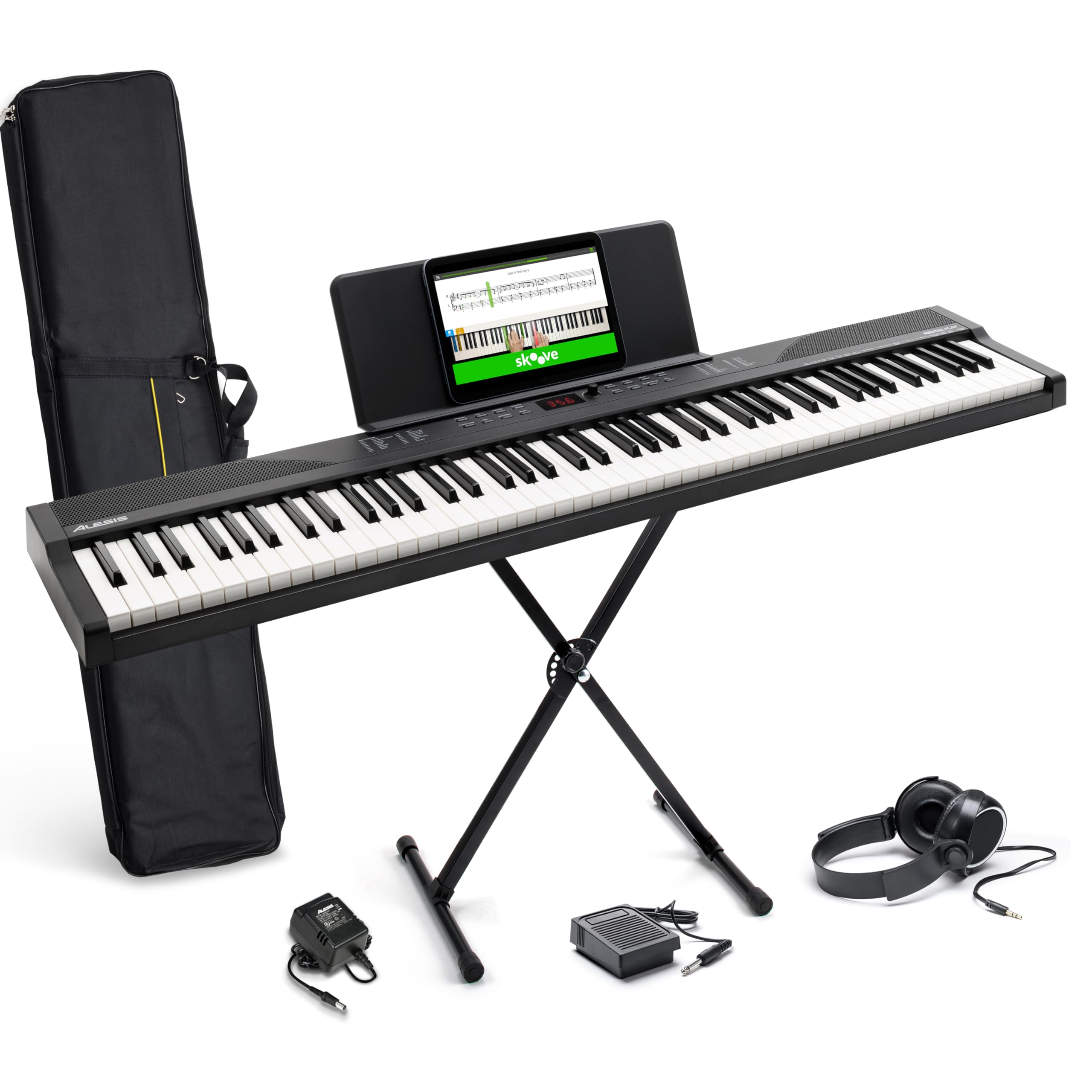 楽天市場】【送料無料】Alesis 電子ピアノ 88鍵盤 Recital Play