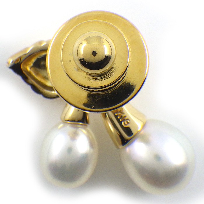 楽天市場】ミキモト MIKIMOTO ピンブローチ チェリー リーフ モチーフ