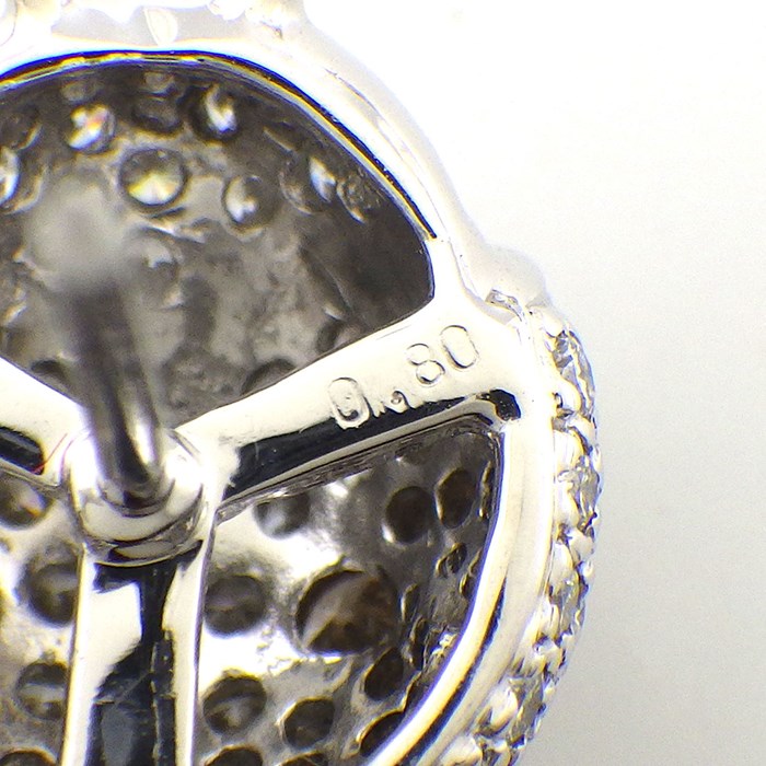 楽天市場】ミキモト MIKIMOTO ピンブローチ てんとう虫モチーフ パヴェ