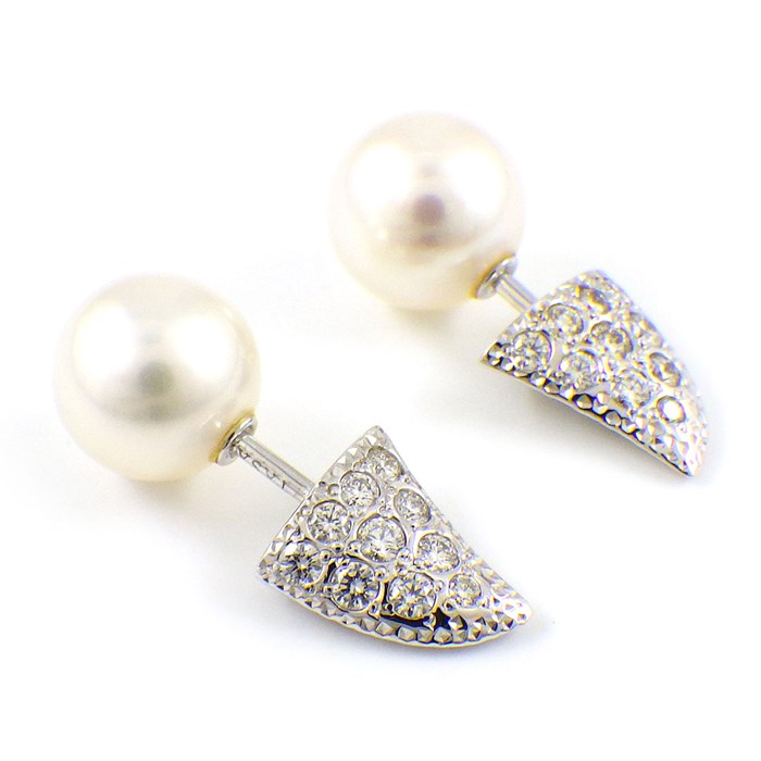 楽天市場】タサキ 田崎真珠 TASAKI ピアス ソーンズ デインジャー