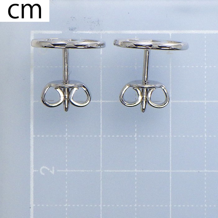 楽天市場】グッチ GUCCI ピアス GG ロゴ スタッズ K18WG 【中古