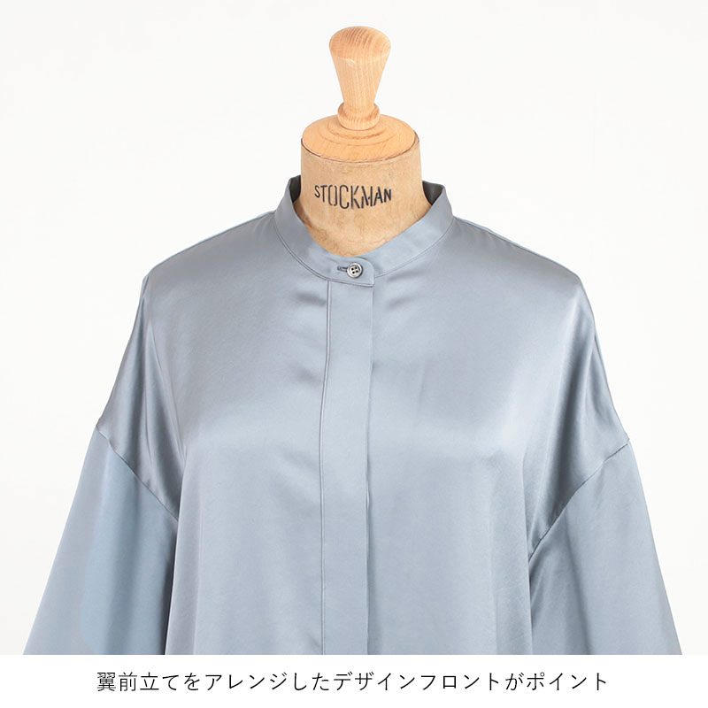 楽天市場】【正規販売店】SACRA サクラ シャツ TRIACE SATIN SHIRT