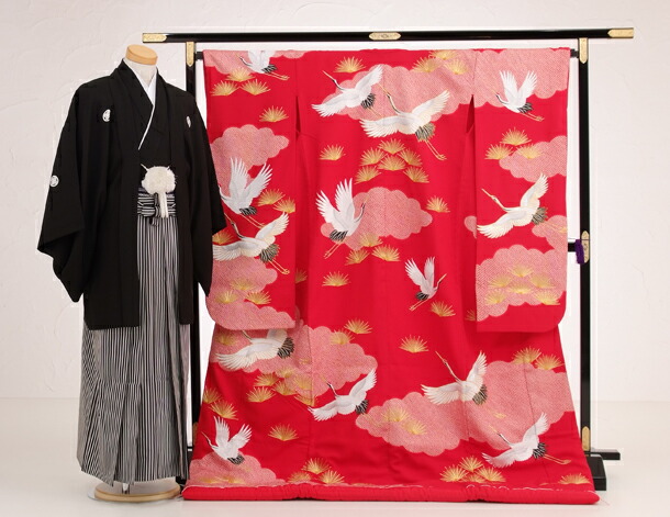 楽天市場】色打掛 着物 神社婚 和装 花嫁衣裳 1AI0224 赤かのこ雲取に