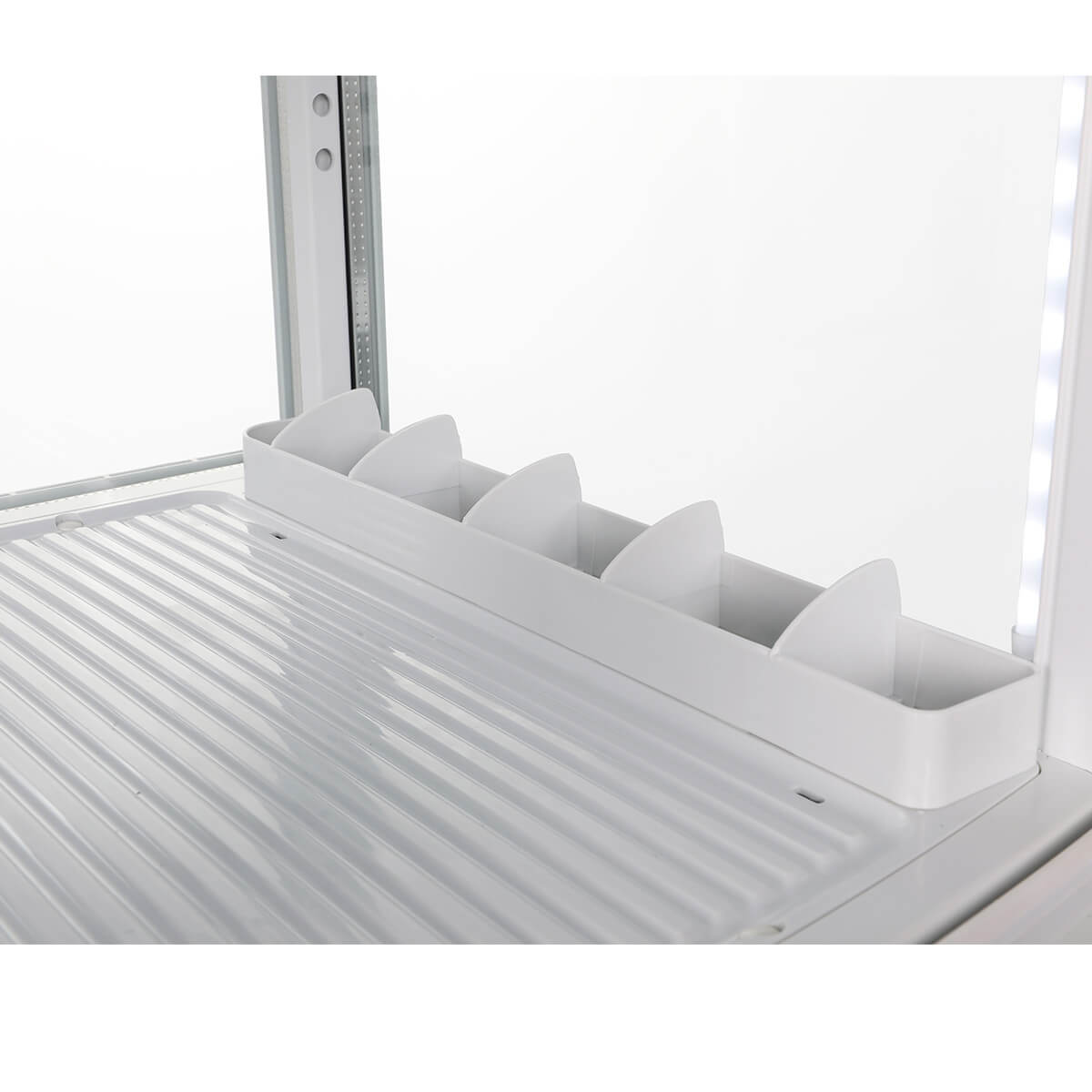 楽天市場】【春分セール！】 215L 白 大型 4面ガラス 冷蔵ショー