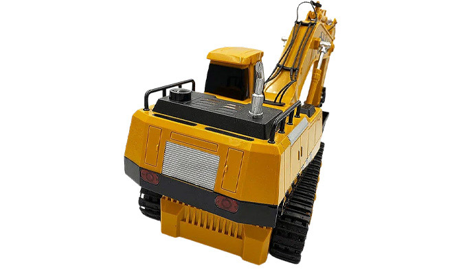 楽天市場】14分の1サイズ BIGショベルカーラジコン 充電式 安全