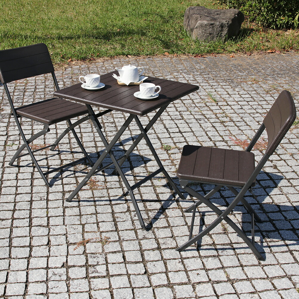 楽天市場】ガーデンテーブルセット 2人用 3点 ガーデン テーブル