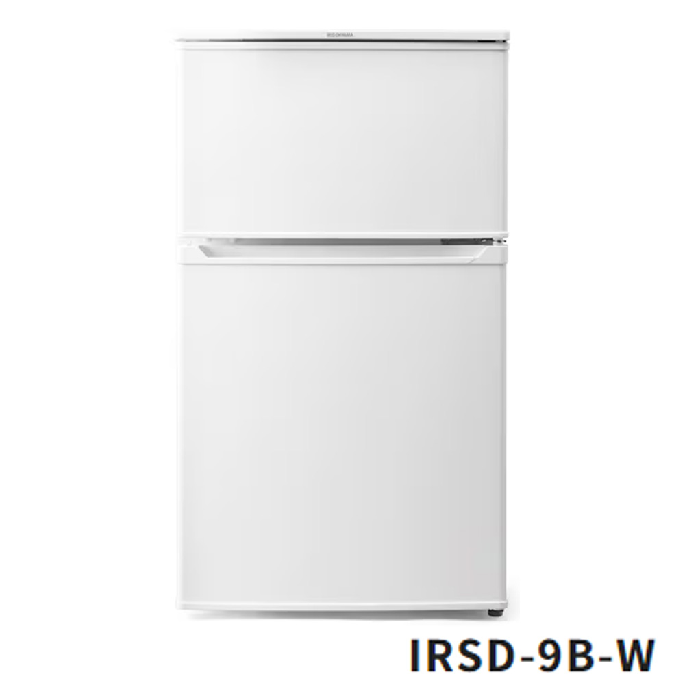 楽天市場】アイリスオーヤマ 冷凍冷蔵庫 90L IRSD-9B-W ホワイト