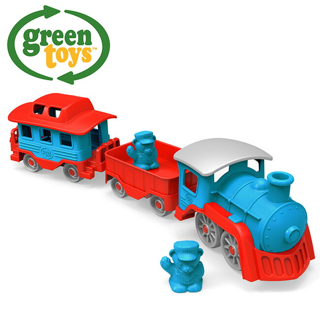 楽天市場】green toys トレイン ブルー GRT-TRNB1054[おもちゃ 玩具