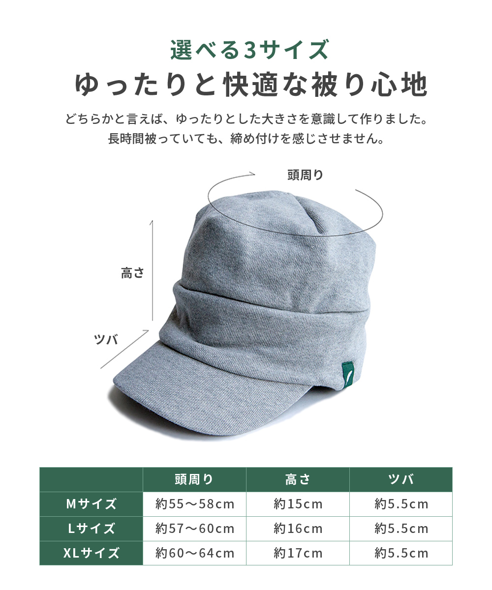 楽天市場】nakota スウェット ワークキャップ キャスケット 帽子