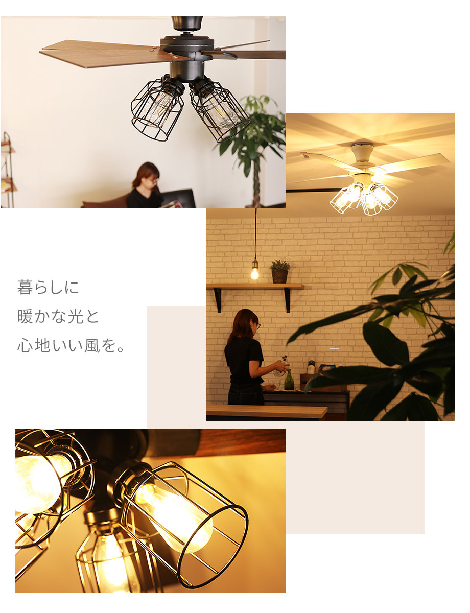 楽天市場】【公式】【今だけ5年保証】シーリングファンライト