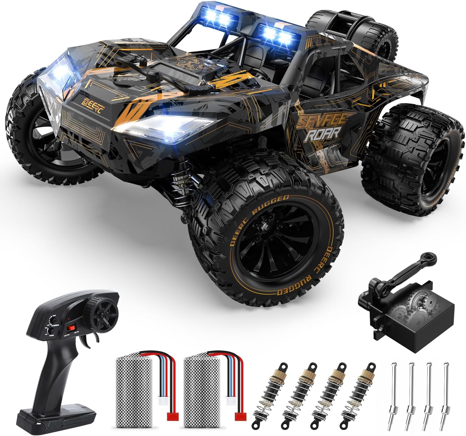 楽天市場】DEERC ラジコン ラジコンカー オフロード リモコンカー 4WD