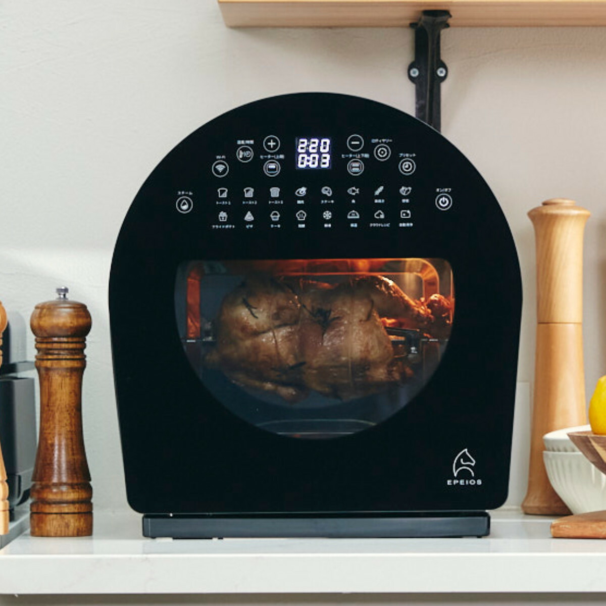 楽天市場】ノンフライオーブン 14L Epeios Chef EPEIOS 1年保証付き