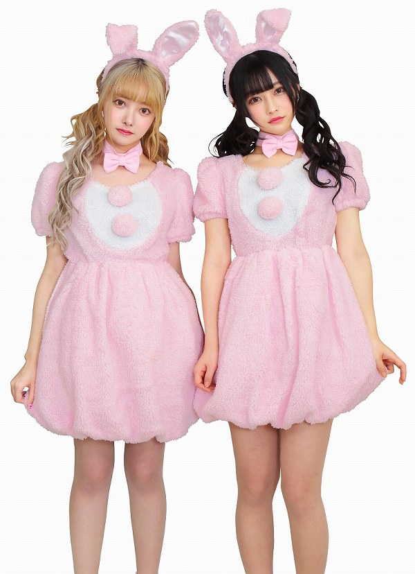 楽天市場】ふわもこアニマル ストロベリーラビット [ピンク うさぎ