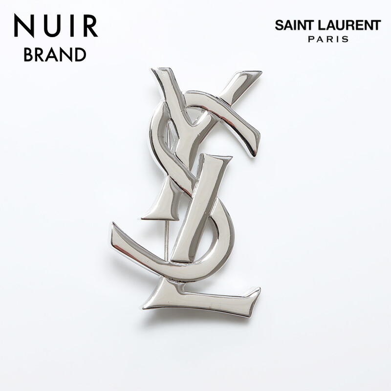 楽天市場】イヴ・サンローラン YVES SAINT LAURENT YSL ロゴ ブローチ