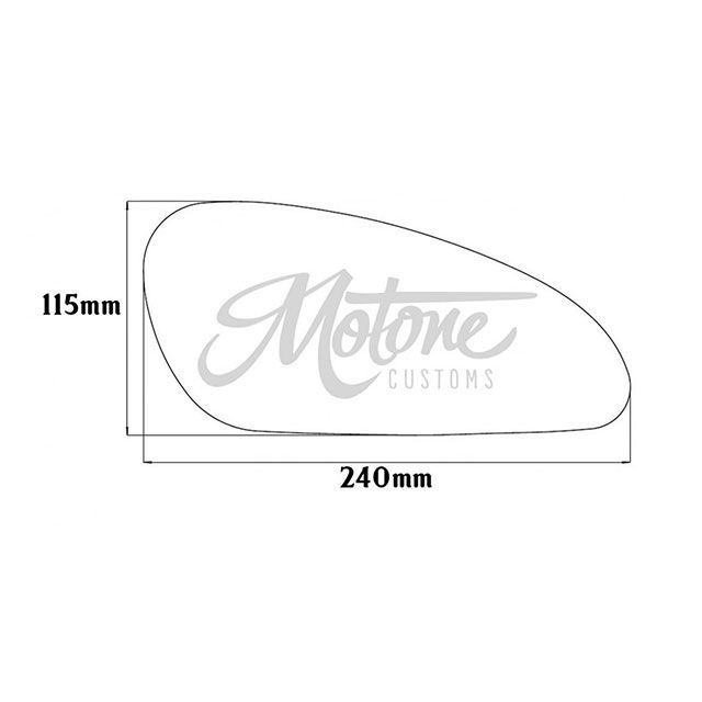 楽天市場】モートーン タンクニーパッド ピンストライプ（ブラック