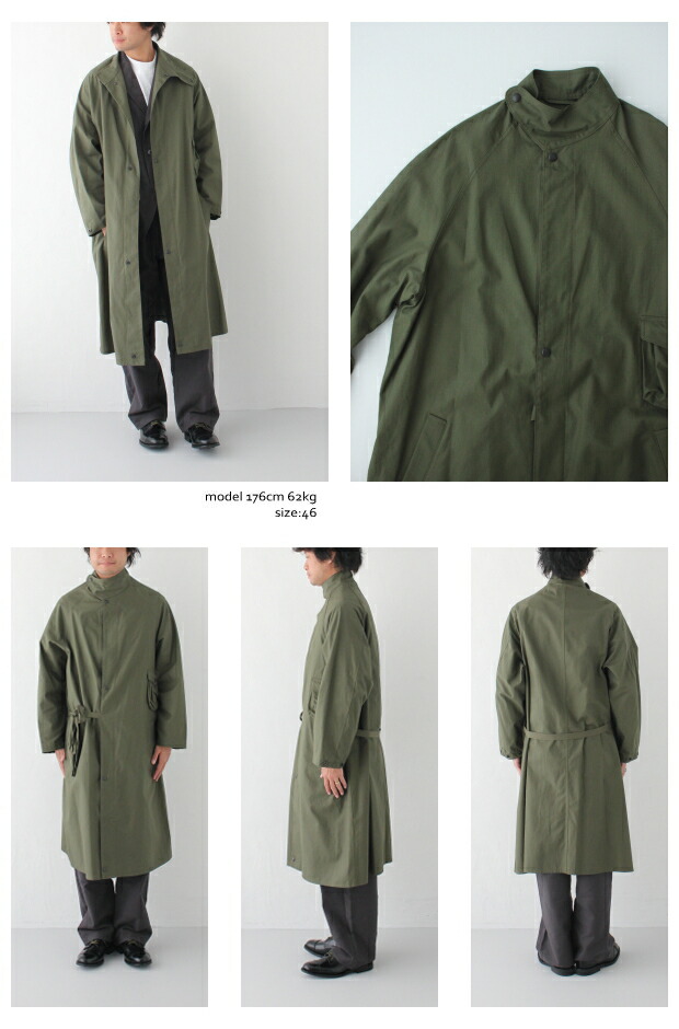 楽天市場】ナイジェルケーボン UKアーミーガスコート リップクロス